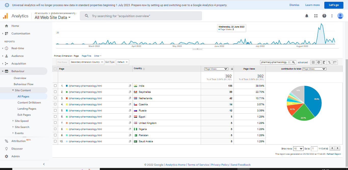 Visitor Analysis Report